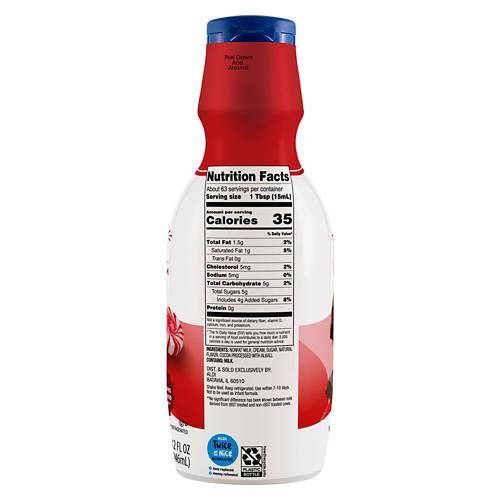 Barissimo Peppermint Mocha Delightfully Coffee Creamer, 32 fl oz